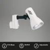 Brilon Spot à fiche 1x25W E14 avec interrupteur blanc Voir les images du produit 2