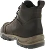 A close-up, side view of a brown leather boot. Produktbild-Vorschau