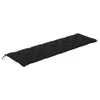 vidaXL Coussins de banc de jardin 2 pcs. noir 180x50x7 cm Voir les images du produit 17