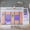 Hoogslaper voor kinderen met LED-verlichting, trap met Productafbeelding-voorbeeld 6