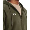UNDER ARMOUR - ua rival fleece fz hoodie-grn - Vest Produktbild-Vorschau 7
