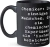 Mr. & Mrs. Panda Becher Spruch Chemiker Koch - Schwarz - Produktbild-Vorschau 2