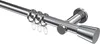 Interdeco Gardinenstange / Vorhangstange Chrom, Typ Platon Produktbild-Vorschau 1