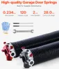 Torzní pružiny pro garážová vrata - pár Φ5.94xΦ50.8x711mm - Náhled obrázku produktu 2