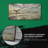 Küchenuhr Bürouhr Leinwand Uhr Geräuschlos 60x30 Meer nach Produktbild-Vorschau 5