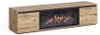 Openhaardomlijsting Vicco Evina Eiken/Zwart 160 x 39 cm, Productafbeelding-voorbeeld 1
