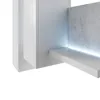 Zweifarbige Vitrine KIBOU, weiß / Beton Produktbild-Vorschau 5