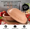 Römertopf Großer Bräter RUSTICO, für 6 Personen, Terrakotta Produktbild-Vorschau 2