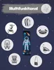 HECKBO® 2x Astronauta Spazio Spazio auto cintura di Anteprima dell’immagine prodotto 6