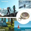 Kompass Wandern Langlebig Stoßfest Wasserdicht Messing Produktbild-Vorschau 5