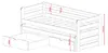 Einzelbett 90x200 mit Rausziehbett 90x190 mit zwei Produktbild-Vorschau 4