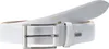 LLOYD Leder Gürtel Thin Belt W110 White weiß Produktbild-Vorschau 1