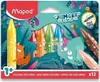 maped 861400 JUNGLE fever Jumbo Wachsmalstifte Náhled obrázku produktu 1