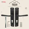DOMINO Türgriff 72 Drückergarnitur PZ-Profilzylinder Set | Produktbild-Vorschau 9