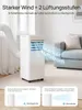 Zimilo Mobiles Klimagerät, 9000 BTU/h Kühlleistung, 4 Produktbild-Vorschau 2