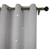 Vorhang mit Ausgehöhlten Sterne, 1 Stück H183xB132cm Produktbild-Vorschau 3