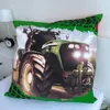 Czerwony i zielony traktor - dwustronny zestaw pościeli Podgląd zdjęcia produktu 2