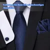 4 in 1 Set Herren Fliege Krawatte Einstecktuch mit Produktbild-Vorschau 7