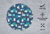 MuchoWow® Mauspad Mousepad Winter - Stadt - Nacht - Muster Produktbild-Vorschau 3