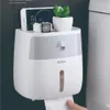 Papierhalter, Toilettenpapier-Box, Toilettenpapier-Spender, Produktbild-Vorschau 1