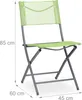 sedie pieghevoli relaxdays verdi, 2 pezzi. Anteprima dell’immagine prodotto 4