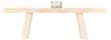 Schwibbogenbank aus massivem Kiefernholz 40 cm lang, 7 cm Produktbild-Vorschau 4