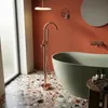 Bodenmontierter Badewannenarmatur Rea Lungo Kupfer Produktbild-Vorschau 4