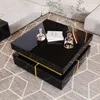 MODFU Table Basse 70 x 35,5 x 70 cm - Finition Haute Voir les images du produit 1