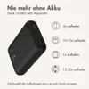 imoshion® Powerbank 10000 mAh Nero Funzione di ricarica Anteprima dell’immagine prodotto 15
