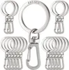 FABACH 15 x Karabiner Schlüsselanhänger mit drehbarem Produktbild-Vorschau 1