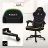 Huzaro Force 4.4 | Illuminazione LED RGB Sedia da gioco Anteprima dell’immagine prodotto 6