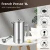 OZAVO Kaffeebereiter OZ233, French Press 1000ML mit 5 Produktbild-Vorschau 4