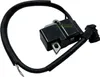 A black ignition coil with a wire harness, isolated on a white background. Náhled obrázku produktu