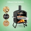 KOMFOTTEU Pizza Open Outdoor, 2-úrovňová pec na pizzu 600 Náhľad obrázku produktu 4