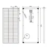 enjoy solar® Solarpanel klassisches monokristallines Produktbild-Vorschau 4