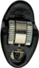Close-up of the top of a black lighter. Podgląd zdjęcia produktu