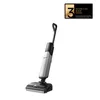 A silver and black wet dry vacuum cleaner is shown against a white background. Produktbild-Vorschau
