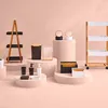 Mülleimer mit bambusdeckel 5l "naturéo" schwarz - 5 cinque Anteprima dell’immagine prodotto 4