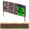 KADAX vrbová palisáda "Holme", přírodní vrbový plot, 40 cm, Náhled obrázku produktu 1