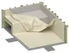 Piscina in legno AQUA 7 x 3.75 – H.1.45 m con spiaggia, Anteprima dell’immagine prodotto 2