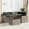 Eleganten-Stil 5-tlg. Garten-Lounge-Set mit Kissen Produktbild-Vorschau 1