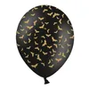 Luftballons Fledermäuse 30cm schwarz gold 6er Set Produktbild-Vorschau 11