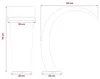 vidaXL Fontanna basenowa ze stali nierdzewnej, 60 x 30 x 70 Podgląd zdjęcia produktu 8