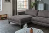KAWOLA Sofa MALTA Ecksofa Stoff anthrazit mit motorischer Produktbild-Vorschau 2