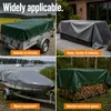 NEMAXX® Krycia plachta 650 g/m² 3x4 m (12 m²) Biela – Náhľad obrázku produktu 4