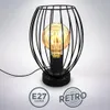 Nachttischlampe - mit Schalter, retro, max. 40W, E27 Produktbild-Vorschau 1
