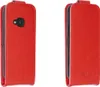 Two views of a red flip phone case against a white background. Podgląd zdjęcia produktu