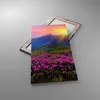 Bild auf Leinwand - Leinwandbild - Wiese Berge Landschaft - Produktbild-Vorschau 2