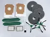 A collection of replacement parts for a robot vacuum cleaner, laid out on a white background. Náhľad obrázku produktu