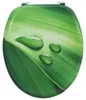 vidaXL Sedile per wc con coperchio MDF design verde a Anteprima dell’immagine prodotto 5